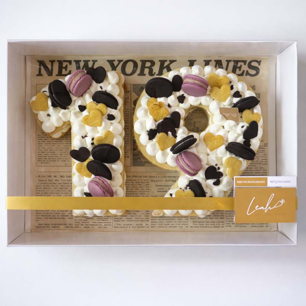 Number birthday cakes