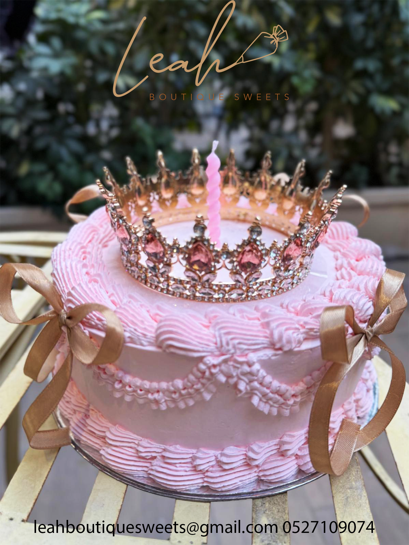 Vintage birthday cake